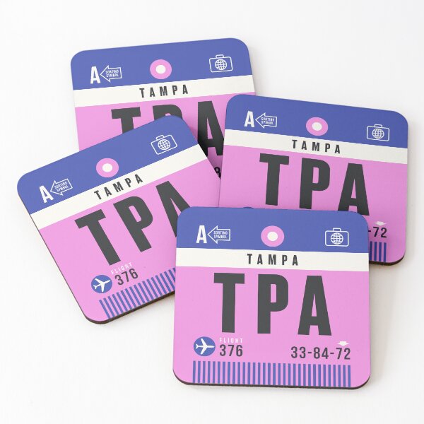 Item preview, Luggage Tag A - TPA Tampa USA designed and sold by VoodooCircus.