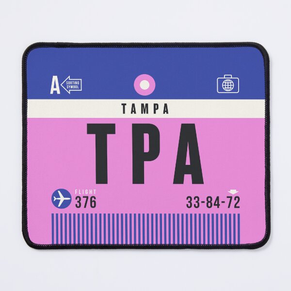 Item preview, Luggage Tag A - TPA Tampa USA designed and sold by VoodooCircus.