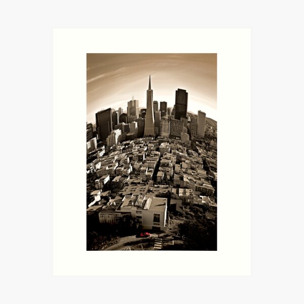 SanFrancisco-Cityscape Art Print