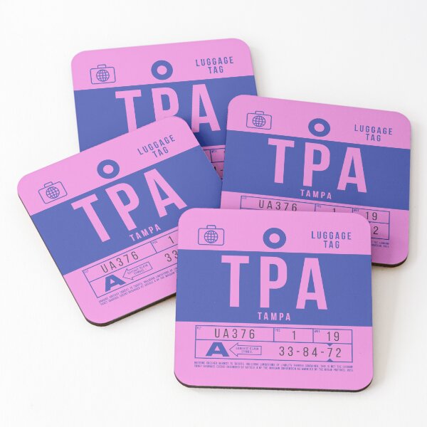 Item preview, Luggage Tag B - TPA Tampa USA designed and sold by VoodooCircus.