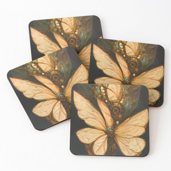 Item preview, Steampunk Butterfly 3 designed and sold by Deep-Fried-Ai.