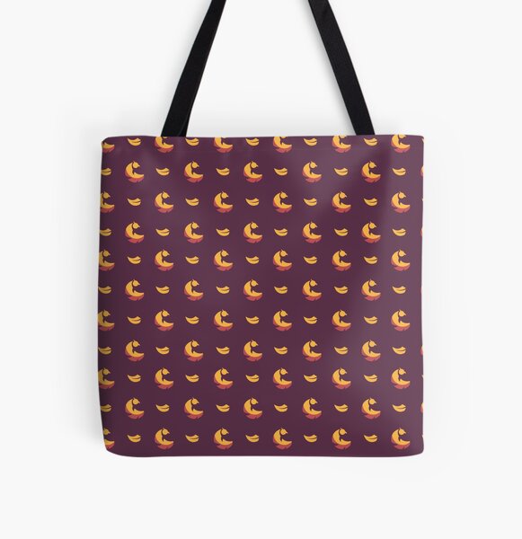 Red Phoenix Seamless Pattern All Over Print Tote Bag