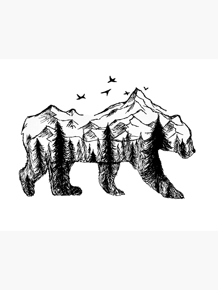 Wilderness Bear | Art Board Print Wilderness Bear | Art Board Print