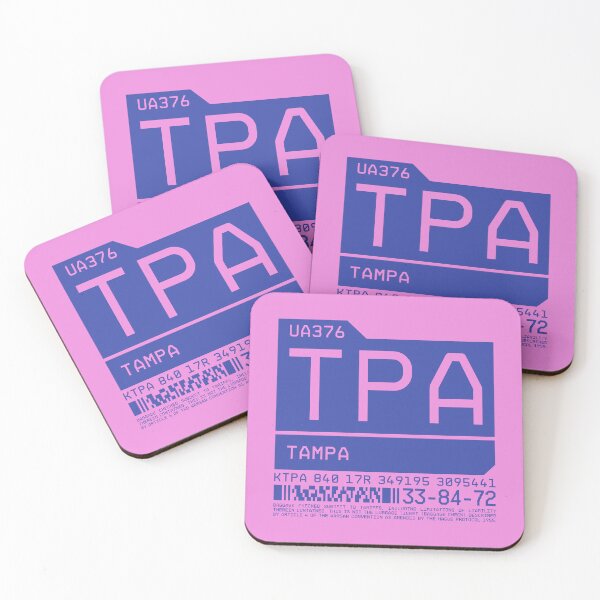 Item preview, Luggage Tag C - TPA Tampa USA designed and sold by VoodooCircus.