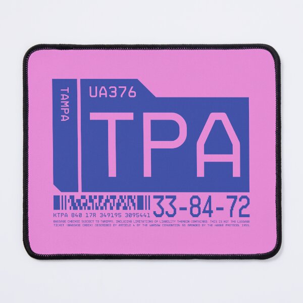 Item preview, Luggage Tag C - TPA Tampa USA designed and sold by VoodooCircus.