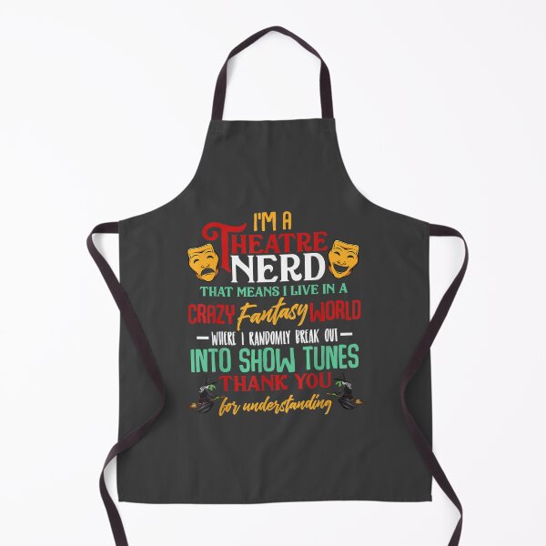 Item preview, Im a nerd on stage ater lover actor actress gift designed and sold by Rossetti36046.