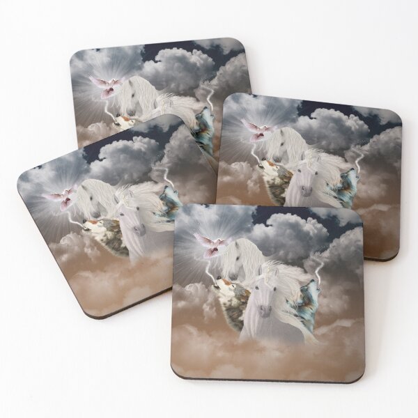 Item preview, Wonderful wild animals, wolves and unicorns designed and sold by nicky2342.
