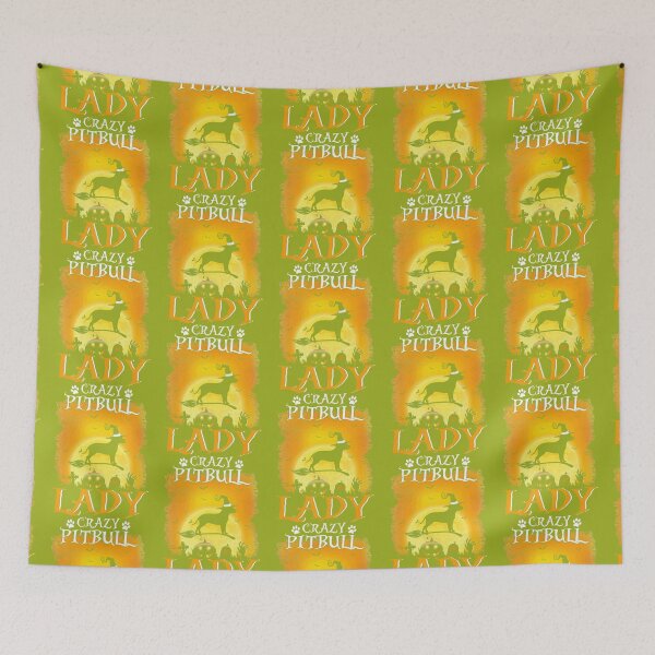 Item preview, Women Crazy Pitbull Lady Halloween Pet Mom Premium   designed and sold by SalteeDucAnh.