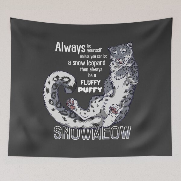 Item preview, Always be snow leopard designed and sold by Laura36044.