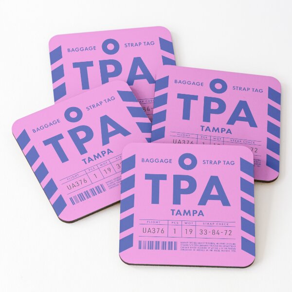 Item preview, Luggage Tag D - TPA Tampa USA designed and sold by VoodooCircus.