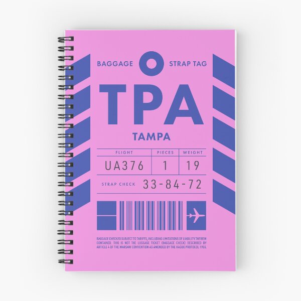 Item preview, Luggage Tag D - TPA Tampa USA designed and sold by VoodooCircus.