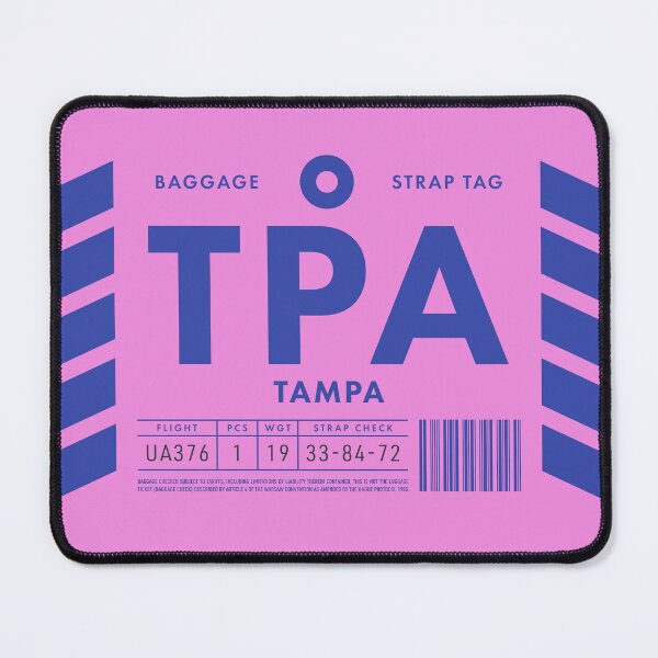 Item preview, Luggage Tag D - TPA Tampa USA designed and sold by VoodooCircus.