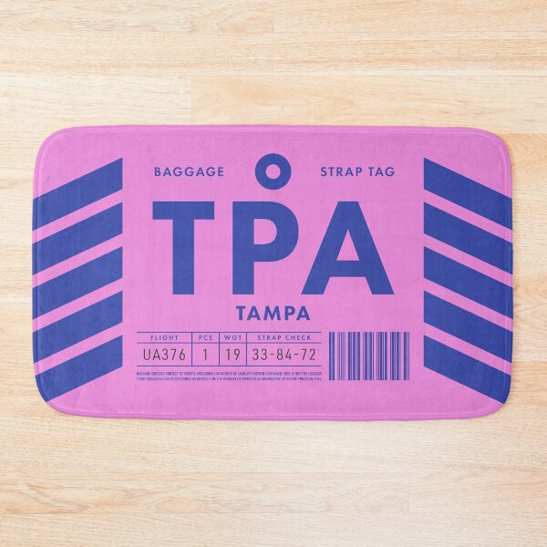 Item preview, Luggage Tag D - TPA Tampa USA designed and sold by VoodooCircus.