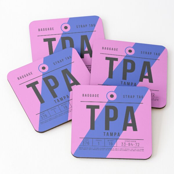 Item preview, Luggage Tag E - TPA Tampa USA designed and sold by VoodooCircus.