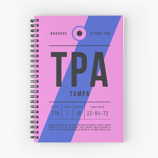 Item preview, Luggage Tag E - TPA Tampa USA designed and sold by VoodooCircus.