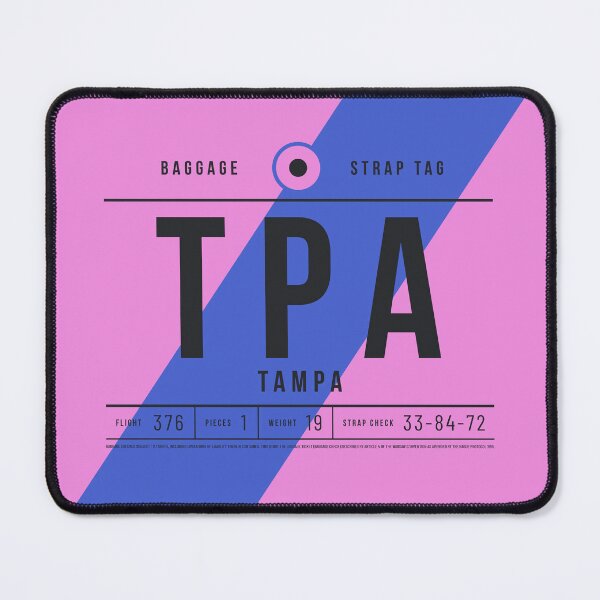 Item preview, Luggage Tag E - TPA Tampa USA designed and sold by VoodooCircus.