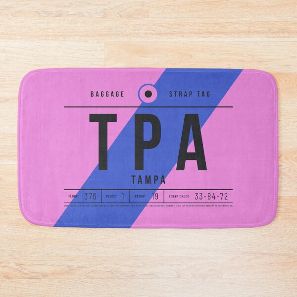 Item preview, Luggage Tag E - TPA Tampa USA designed and sold by VoodooCircus.