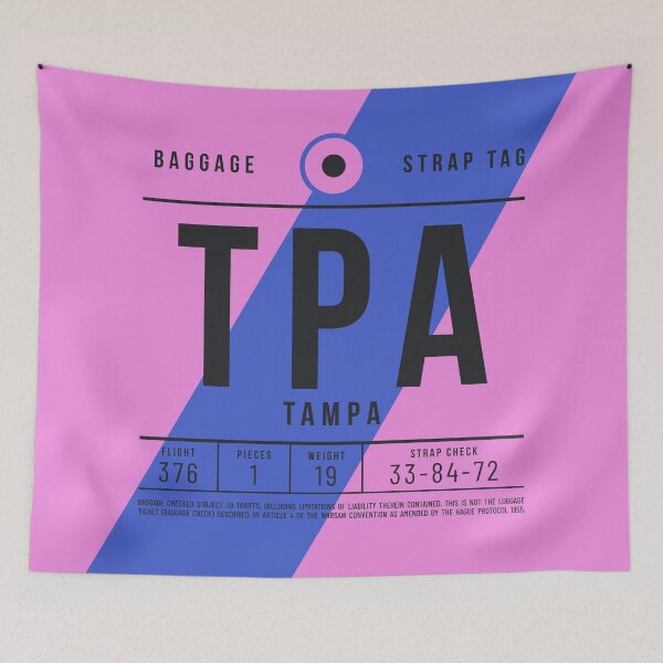 Item preview, Luggage Tag E - TPA Tampa USA designed and sold by VoodooCircus.