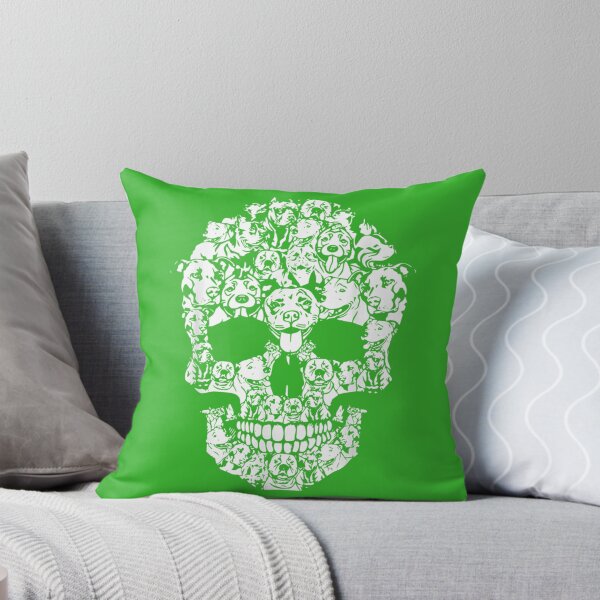 Item preview, Pitbull Dog Halloween Skull Disfraces divertidos de terror designed and sold by SalteeDucAnh.