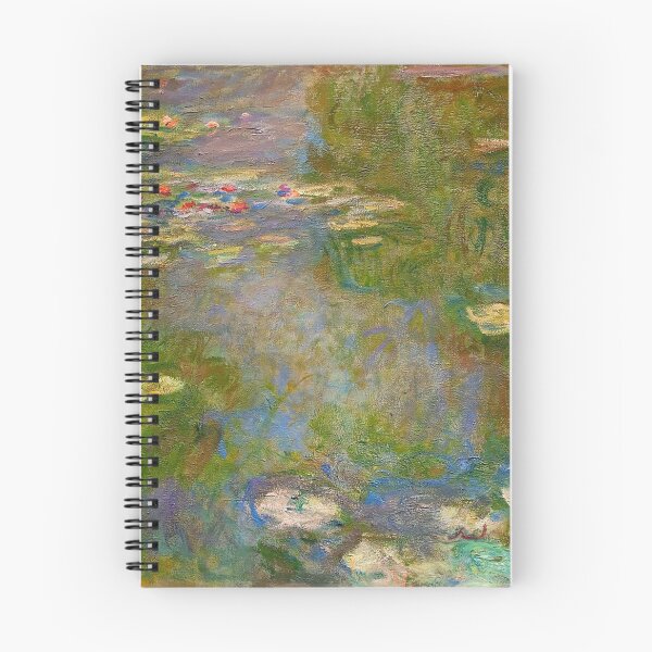 Item preview, 1918, Waterlily Pond, oil on canvas. Claude Monet. Vintage fine art  oil painting. designed and sold by naturematters.