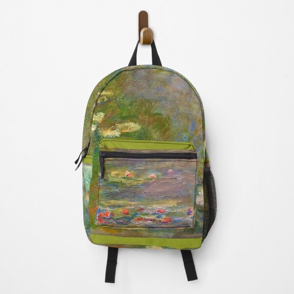 Item preview, 1918, Waterlily Pond, oil on canvas. Claude Monet. Vintage fine art  oil painting. designed and sold by naturematters.