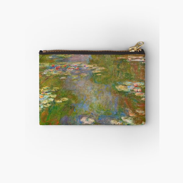 Item preview, 1918, Waterlily Pond, oil on canvas. Claude Monet. Vintage fine art  oil painting. designed and sold by naturematters.