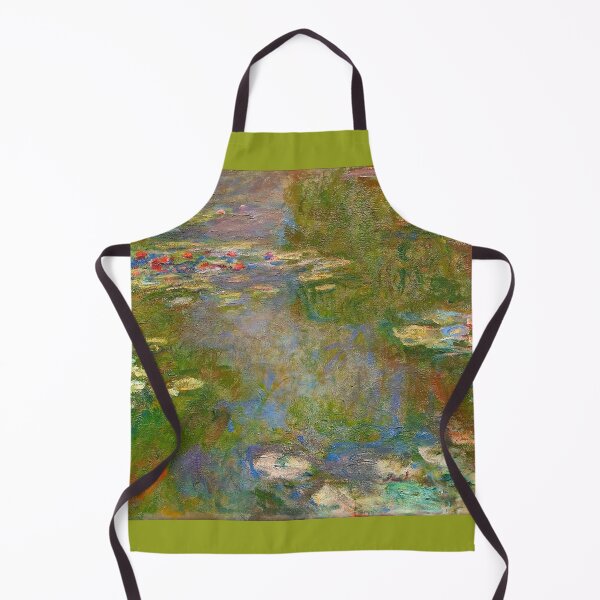 Item preview, 1918, Waterlily Pond, oil on canvas. Claude Monet. Vintage fine art  oil painting. designed and sold by naturematters.