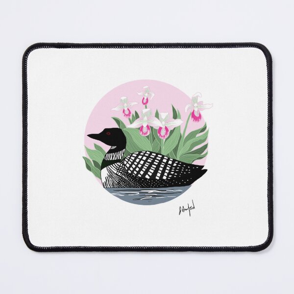 Item preview, Minnesota Loon and Lady_s Slipper designed and sold by BeastMaximus.