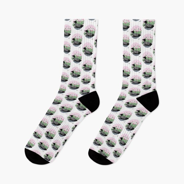 Item preview, Minnesota Loon and Lady_s Slipper   designed and sold by BeastMaximus.