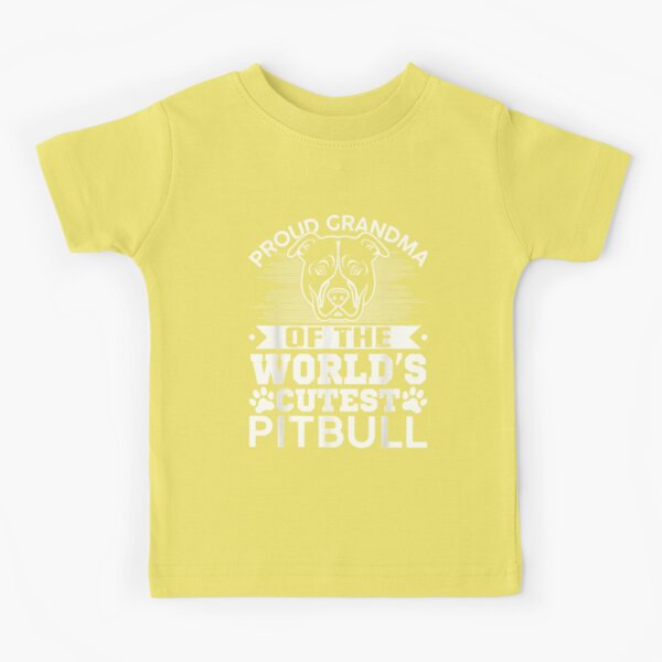 Proud Grandma Of The World's Cutest Pitbull T-Shirt Proud Grandma Of The World's Cutest Pitbull T-Shirt