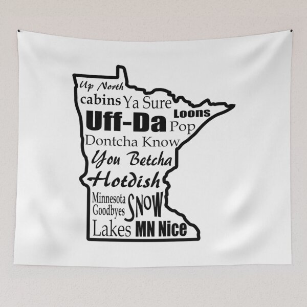 Item preview, Minnesota Sayings - Minnesotans   designed and sold by BeastMaximus.