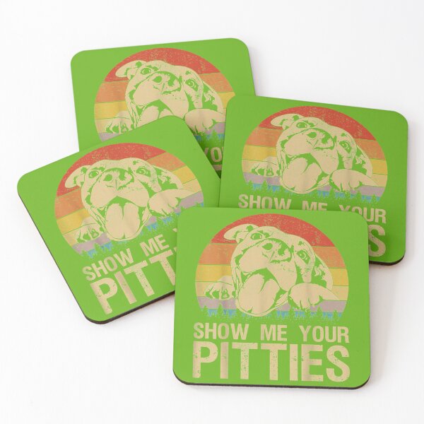 Item preview, Show Me Your Pitties Funny Pitbull Dog Lovers Retro Vintage   designed and sold by SalteeDucAnh.