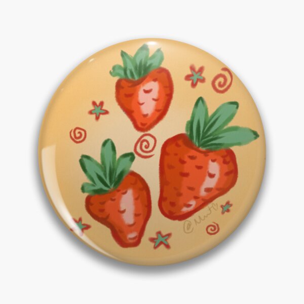 Item preview, Strawberries ☆ designed and sold by Brewcup.