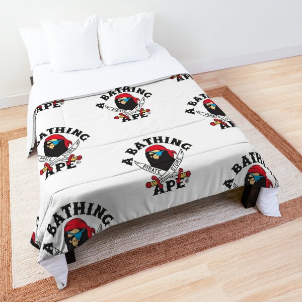 BAPE new item BAPE Reactive Print 4Pcs bedding set free ship