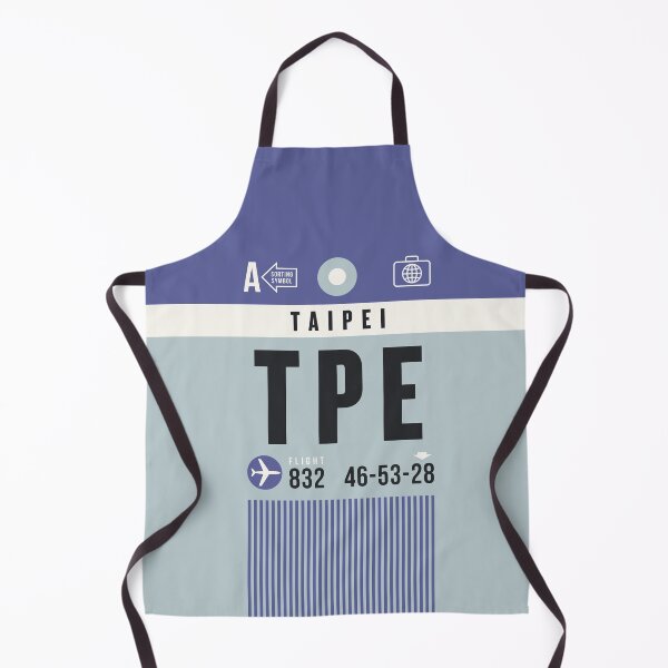 Artikelvorschau, Luggage Tag A - TPE Taipei Taiwan entworfen und verkauft von VoodooCircus.