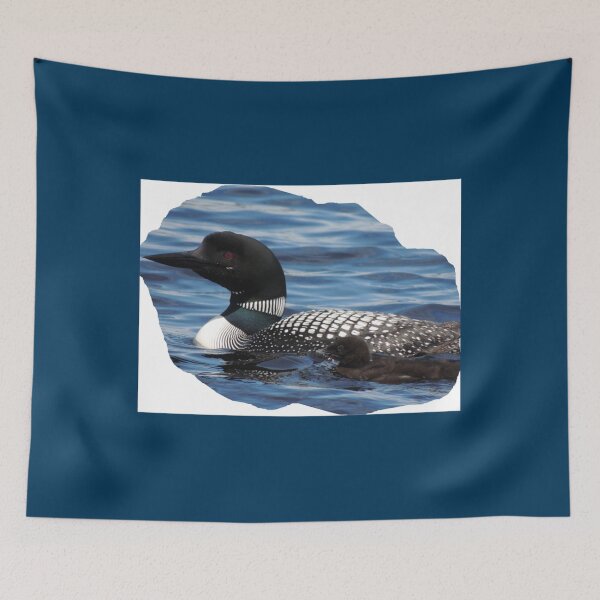 Item preview, Loon and Baby by ArborLakeArtistry Long  designed and sold by BeastMaximus.
