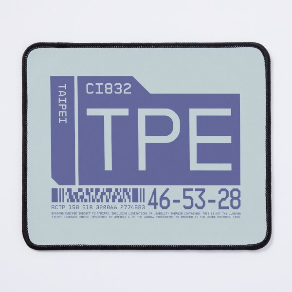 Item preview, Luggage Tag C - TPE Taipei Taiwan designed and sold by VoodooCircus.