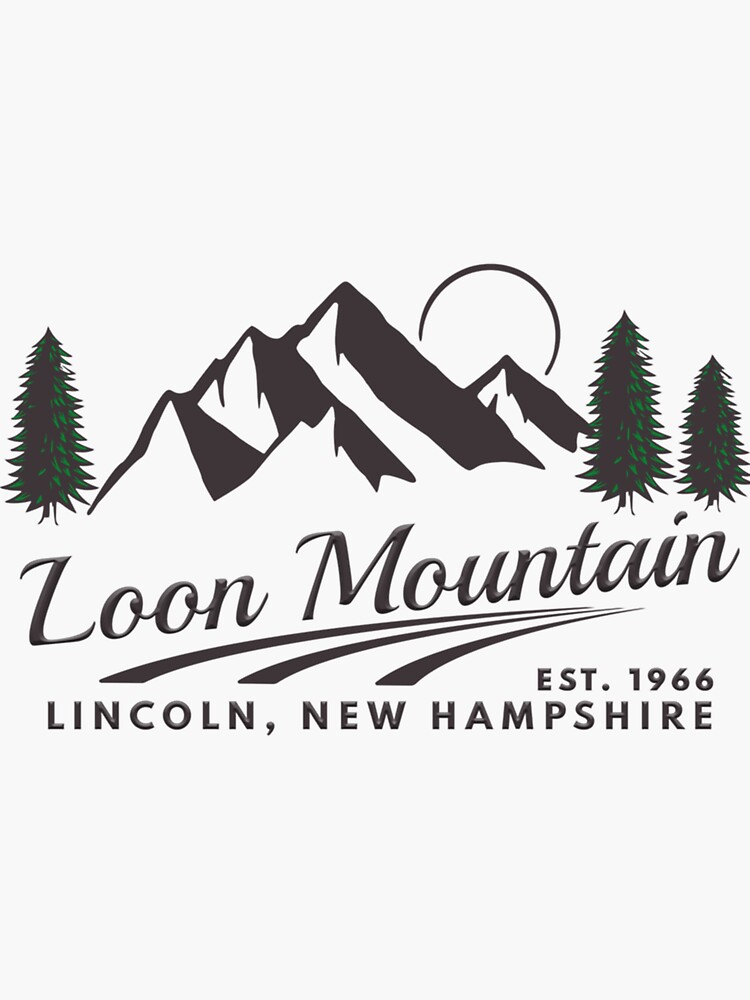 "Loon Mountain, Lincoln, New Hampshire " Sticker for Sale by