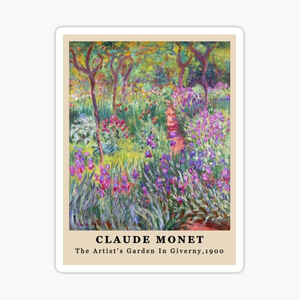 Item preview, Claude Monet The Artist's Garden At Giverny  designed and sold by Tamas Das.