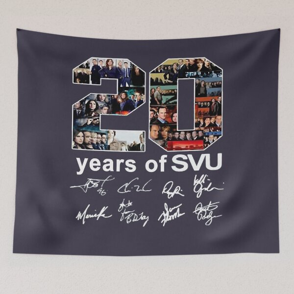 Item preview, Premium 20 YEARS OF SVU LAW AND ORDER ALL SIGNATURES  designed and sold by Lupton1993.