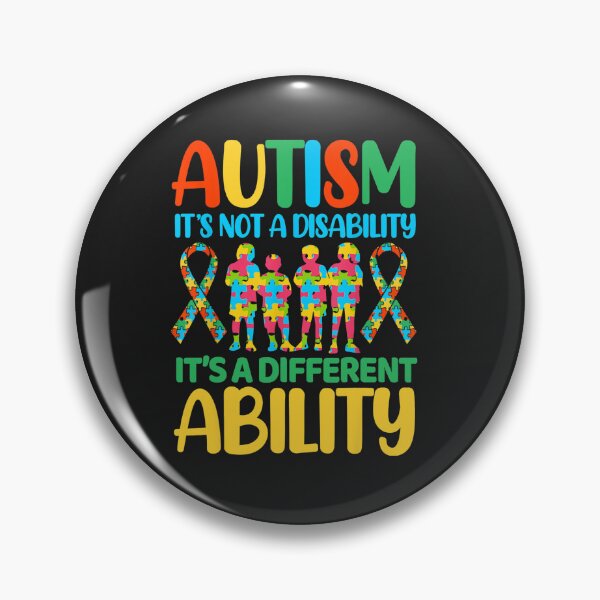 Item preview, Autism It's Not A Disability It's A Different Ability designed and sold by NaomiTankersly.