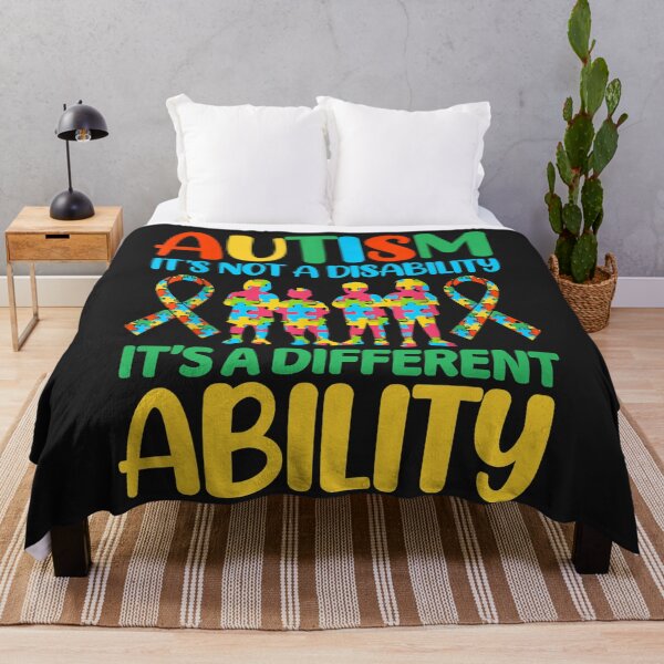 Item preview, Autism It's Not A Disability It's A Different Ability designed and sold by NaomiTankersly.