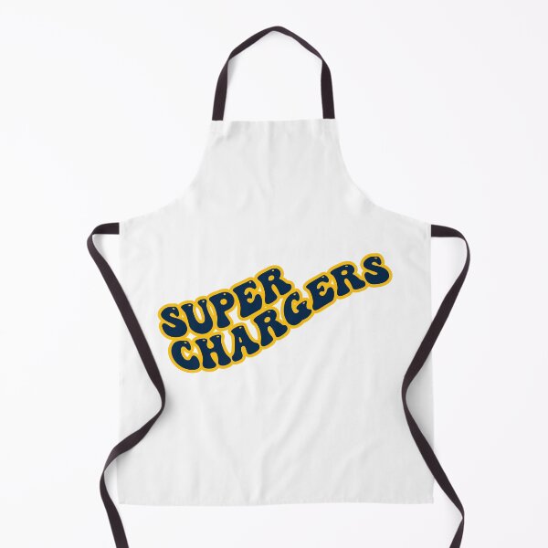 Item preview, Super Chargers Groovy with Navy blue text and Yellow Outline designed and sold by rickcel.