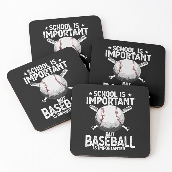 Item preview, School Is Important But Baseball Is Importanter Baseball Pitcher designed and sold by MichelSorour.