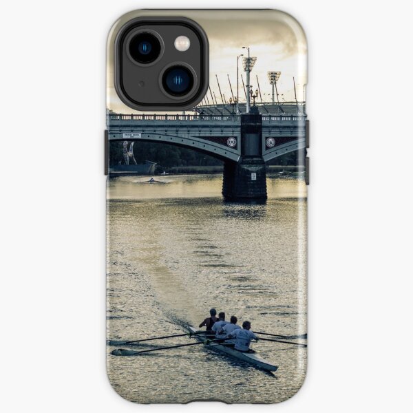 Early Morning Rowers on the Yarra iPhone Tough Case