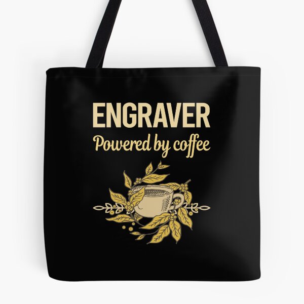 Item preview, Powered By Coffee Engraver designed and sold by cossinulsesj.
