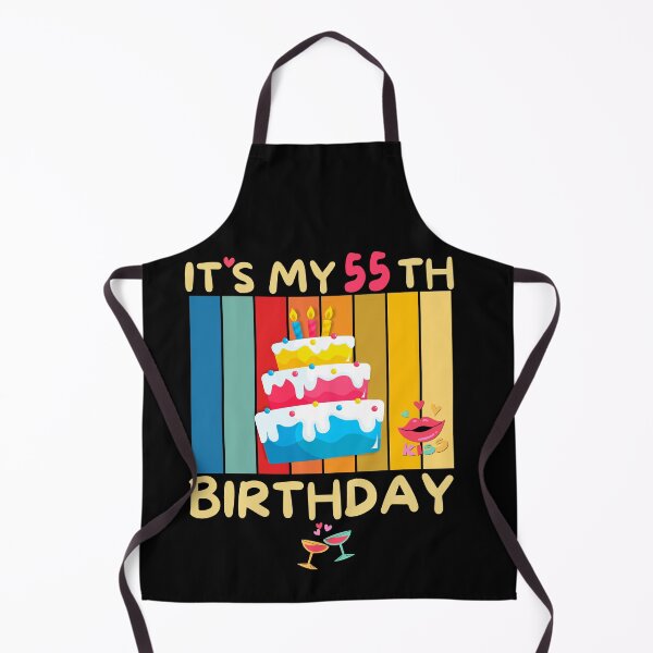Item preview, It's My 55th Birthday Years with Bday Sweetie Cake designed and sold by CoolCreative.