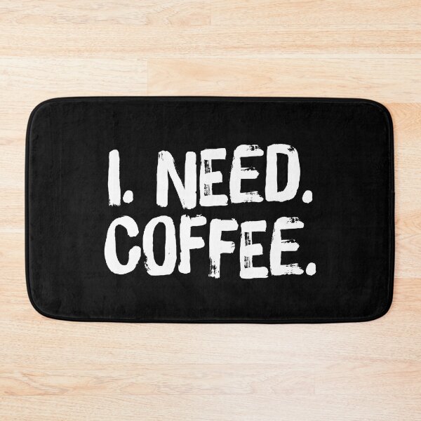 Item preview, I Need Coffee | Funny Saying For Coffee Lover designed and sold by Delightfully Cynical.