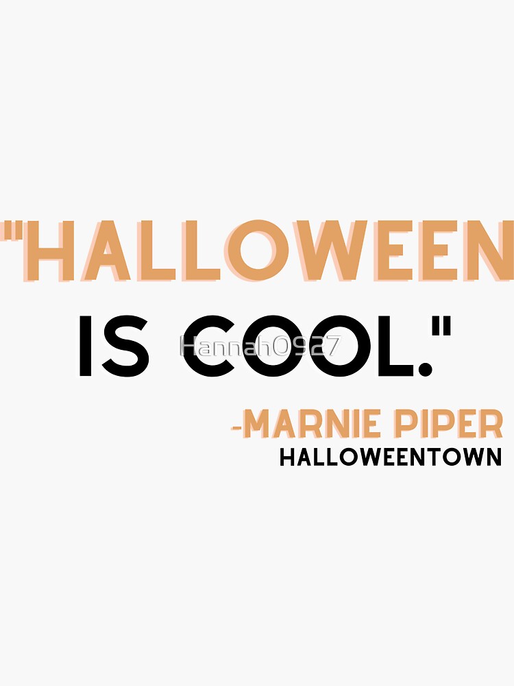 Halloween is Cool Marnie Piper