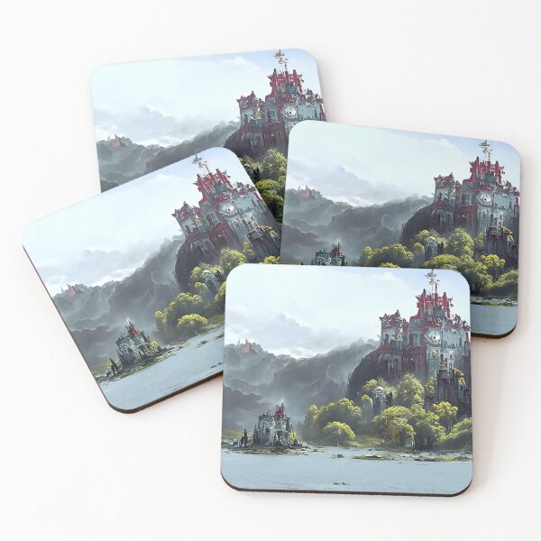 Item preview, Magical fortress by the lake designed and sold by Koshimitzu.